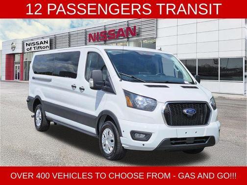 Oxford White 2024 Ford Transit-350 XLT