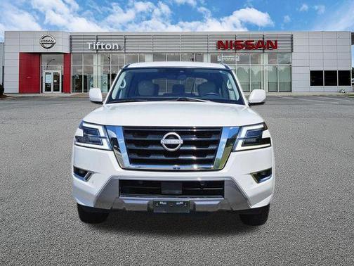 Aspen White 2024 Nissan Armada SV