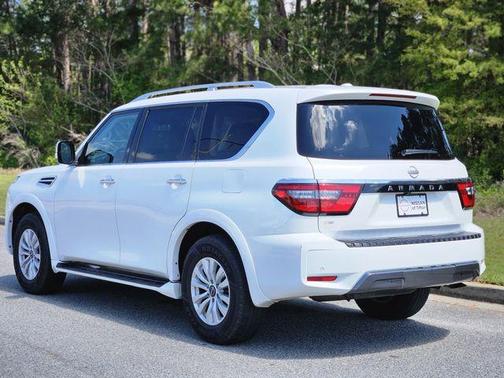 Aspen White 2024 Nissan Armada SV