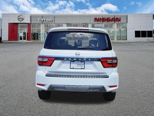 Aspen White 2024 Nissan Armada SV