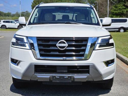 Aspen White 2024 Nissan Armada SV