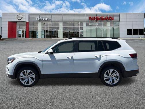 Pure White 2023 Volkswagen Atlas 3.6L SE w/Technology