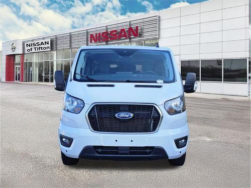 Oxford White 2024 Ford Transit-350 XLT