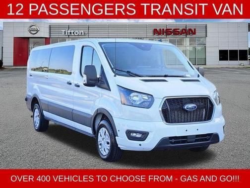 Oxford White 2024 Ford Transit-350 XLT