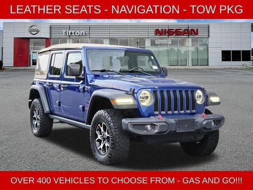 Ocean Blue Metallic 2020 Jeep Wrangler Unlimited Rubicon