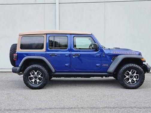 Ocean Blue Metallic 2020 Jeep Wrangler Unlimited Rubicon