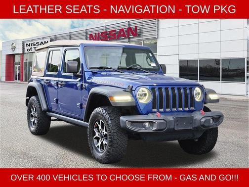 Ocean Blue Metallic 2020 Jeep Wrangler Unlimited Rubicon