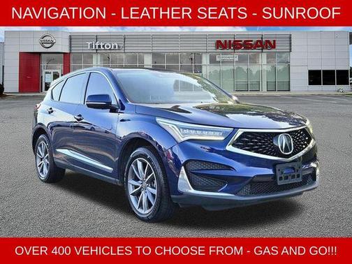 Apex Blue Pearl 2021 Acura RDX Technology Package