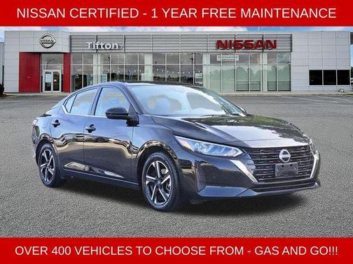 Black 2024 Nissan Sentra SV