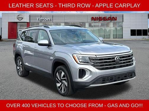 Silver Mist Metallic 2025 Volkswagen Atlas 2.0T SE w/Technology