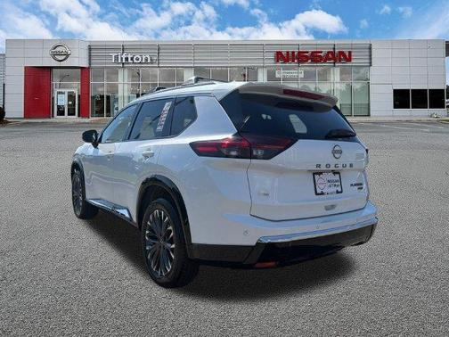 White Pearl 2026 Nissan Rogue Platinum