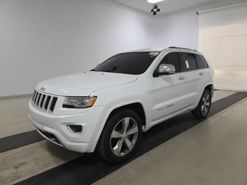 Bright White Clearcoat 2016 Jeep Grand Cherokee Overland