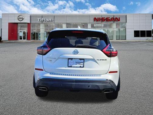 White 2020 Nissan Murano Platinum