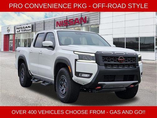 Glacier White 2026 Nissan Frontier PRO-4X