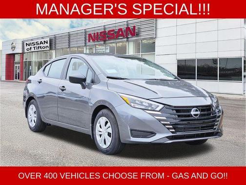 Gun Metallic 2025 Nissan Versa S