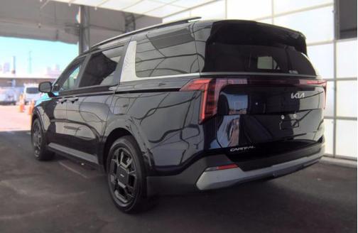 Blue 2025 Kia Carnival Hybrid EX