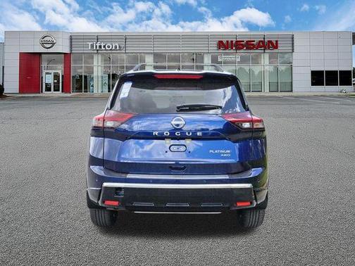 Deep Ocean Blue 2026 Nissan Rogue Platinum