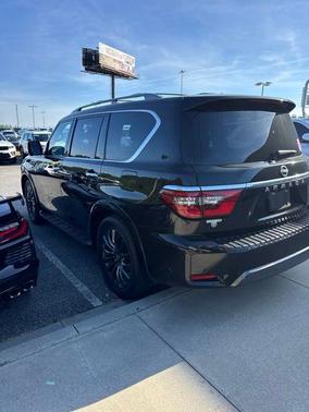 Black 2023 Nissan Armada Platinum