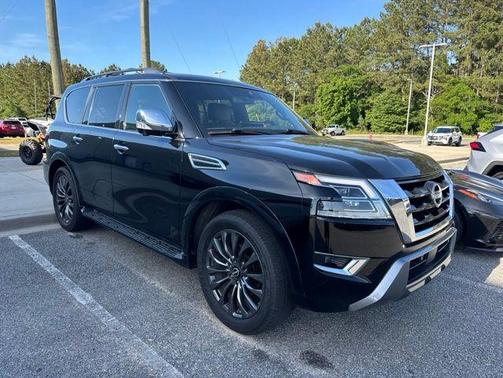 Black 2023 Nissan Armada Platinum
