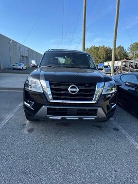 Black 2023 Nissan Armada Platinum