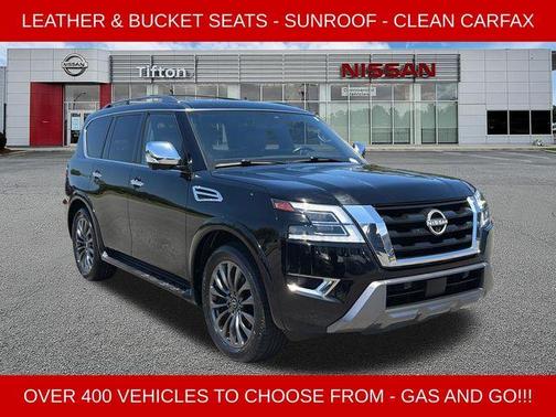 Black 2023 Nissan Armada Platinum