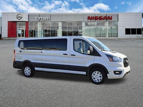 Oxford White 2024 Ford Transit-350 XLT