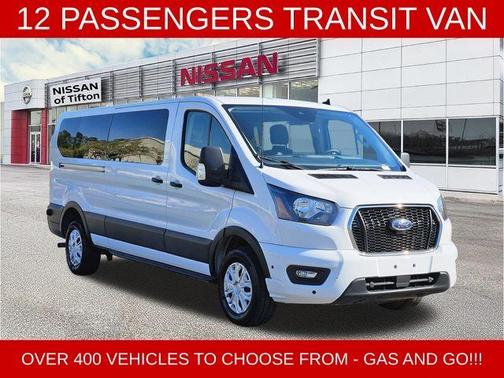 Oxford White 2024 Ford Transit-350 XLT