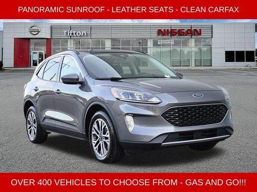 Gray Metallic 2022 Ford Escape SEL
