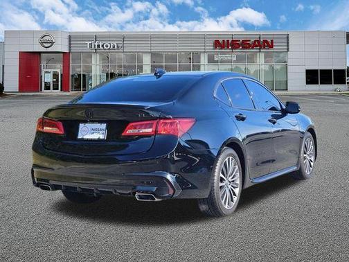 Crystal Black Pearl 2018 Acura TLX V6 Advance