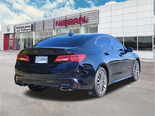 Crystal Black Pearl 2018 Acura TLX V6 Advance