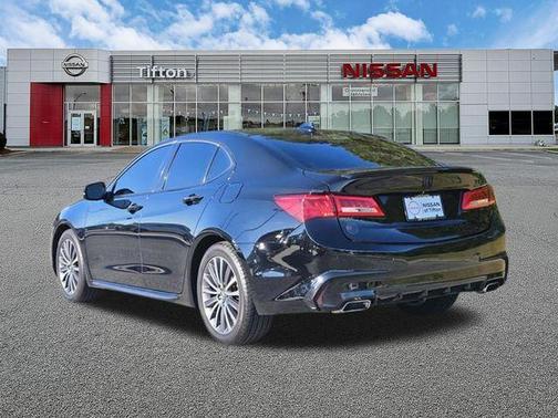 Crystal Black Pearl 2018 Acura TLX V6 Advance
