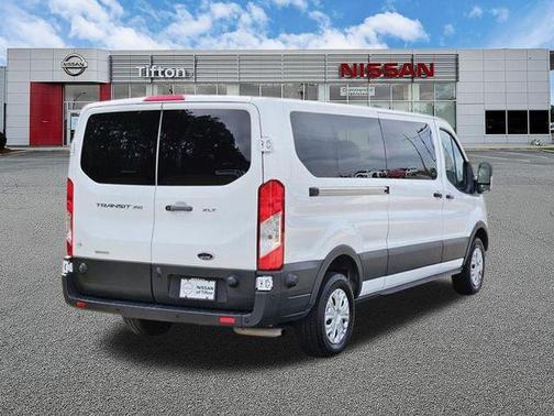 Oxford White 2024 Ford Transit-350 XLT
