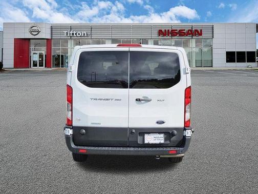 Oxford White 2024 Ford Transit-350 XLT