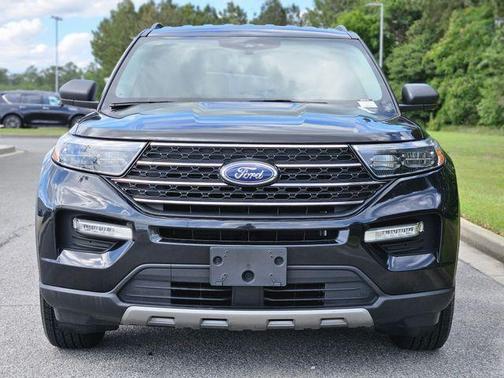 Black Metallic 2022 Ford Explorer XLT