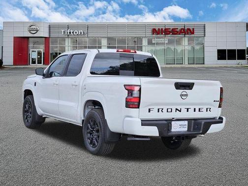 Glacier White 2026 Nissan Frontier SV