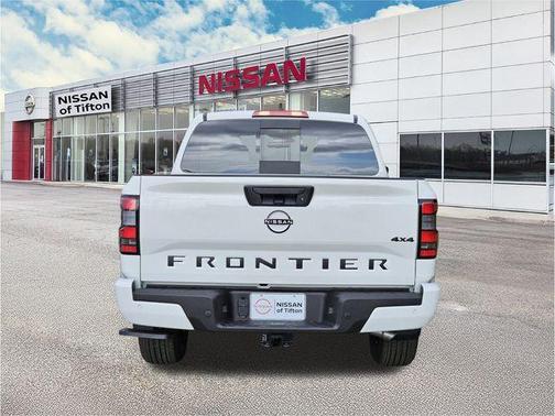 Glacier White 2026 Nissan Frontier SV