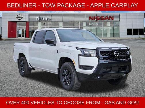 Glacier White 2026 Nissan Frontier SV