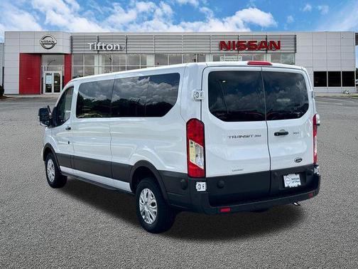 Oxford White 2024 Ford Transit-350 XLT