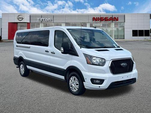 Oxford White 2024 Ford Transit-350 XLT