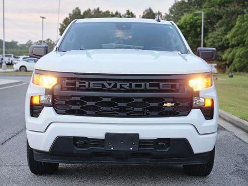 Summit White 2025 Chevrolet Silverado 1500 Custom