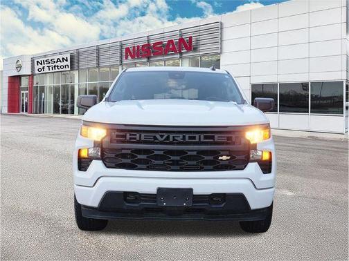 Summit White 2025 Chevrolet Silverado 1500 Custom
