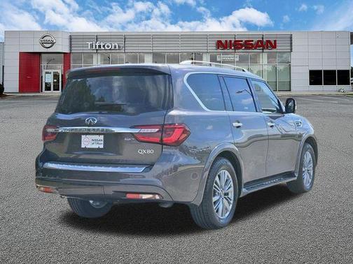 Anthracite Gray 2024 INFINITI QX80 Luxe