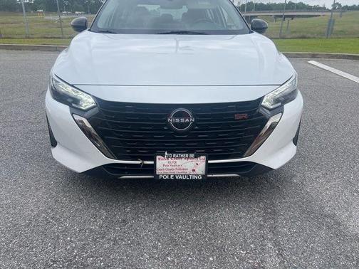 White 2024 Nissan Sentra SR