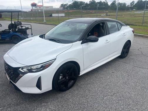 White 2024 Nissan Sentra SR