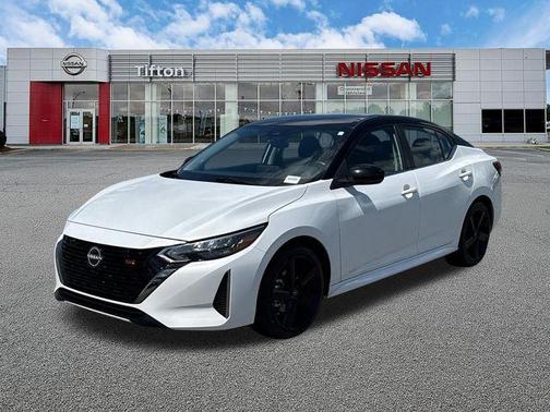 White 2024 Nissan Sentra SR