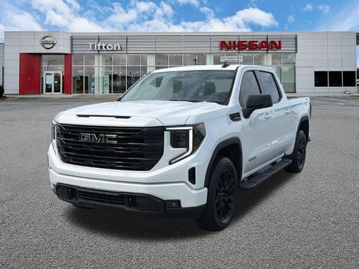 Summit White 2024 GMC Sierra 1500 Elevation