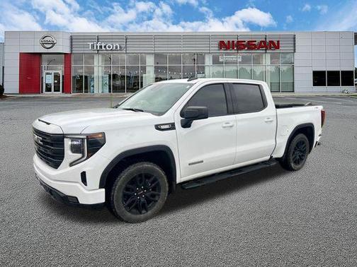 Summit White 2024 GMC Sierra 1500 Elevation