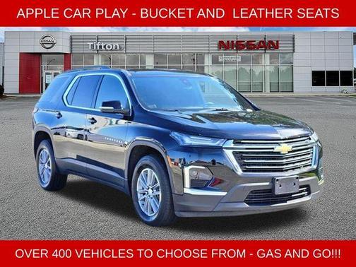 Black Metallic 2023 Chevrolet Traverse LT Leather