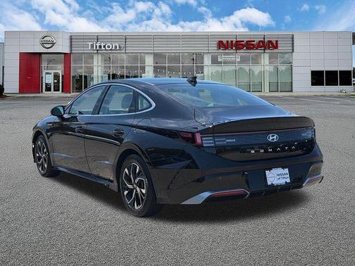 Black 2025 Hyundai SONATA SEL