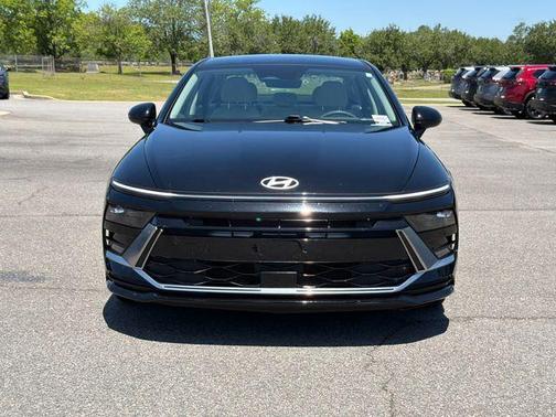 Black 2025 Hyundai SONATA SEL